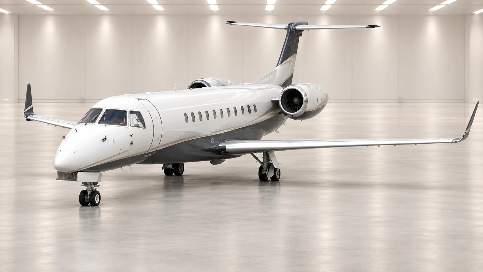 Legacy 600, вид спереди и сбоку